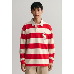POLOKOŠEĽA GANT LNYC. HEAVY RUGGER DRAGON RED