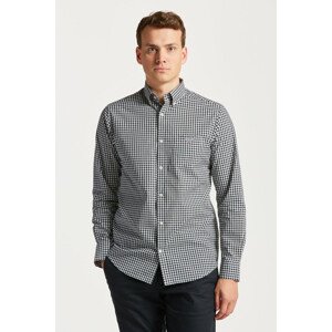 KOŠEĽA GANT REG BROADCLOTH GINGHAM BD BLACK3