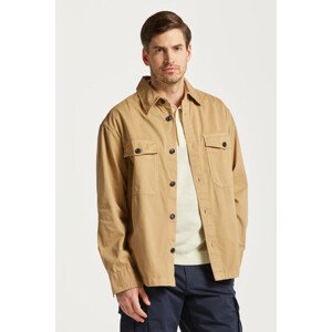 KOŠEĽA GANT LIGHT TWILL OVERSHIRT DARK KHAKI