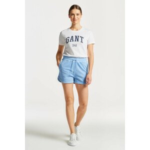TEPLÁKOVÉ ŠORTKY GANT RELAXED SUNFADED SHORTS GENTLE BLUE