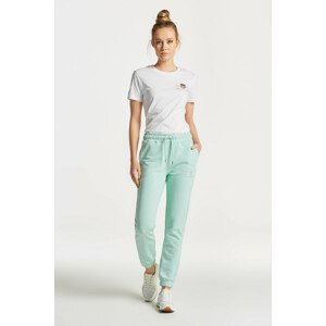 TEPLÁKY GANT REG TONAL SHIELD SWEATPANTS MINTY GREEN