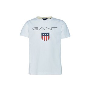 TRIČKO GANT D1. GANT SHIELD SS T-SHIRT biela 98/104