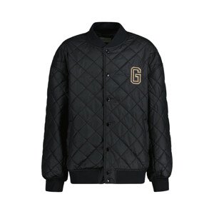 BUNDA GANT QUILTED GANT VARSITY JACKET čierna 170