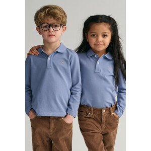 POLOKOŠEĽA GANT SHIELD LS PIQUE modrá 122/128