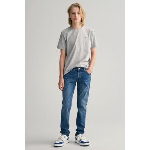 DŽÍNSY GANT SLIM JEANS modrá 176