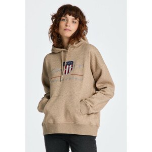 MIKINA GANT REL ARCHIVE SHIELD HOODIE hnedá XXL