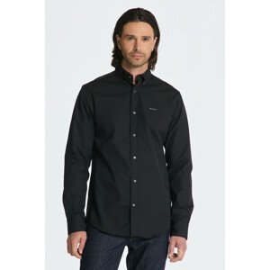 KOŠEĽA GANT REG PINPOINT OXFORD SHIRT čierna 4XL