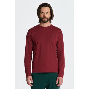 TRIČKO GANT REG SHIELD LS T-SHIRT červená XL