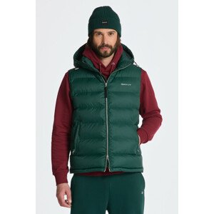 VESTA GANT ACTIVE CLOUD VEST TARTAN GREEN