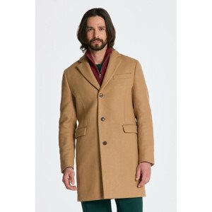 KABÁT GANT CLASSIC TAILORED FIT WOOL TOPCOAT žltá XS