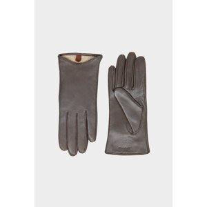 RUKAVICE GANT LEATHER GLOVES hnedá M