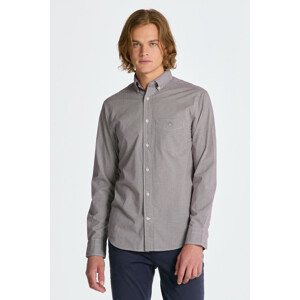 KOŠEĽA GANT REG POPLIN MICRO CHECK SHIRT červená XXL