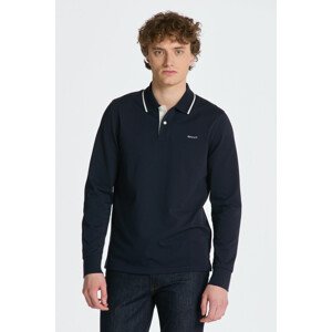 POLOKOŠEĽA GANT PIQUE LS POLO modrá XXXL