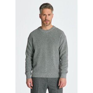 SVETER GANT TWISTED YARN C-NECK šedá S
