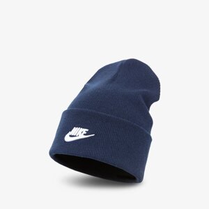 Nike U Nsw Beanie Utility Futura Tmavomodrá EUR ONE SIZE