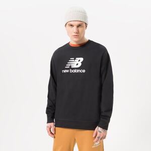 New Balance Nb Essentials Logo Crew Čierna EUR XXL