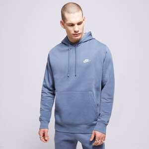 Nike S Kapucňou Sportswear Club Fleece Modrá EUR M