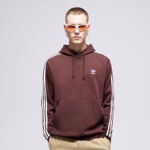 Adidas S Kapucňou 3-Stripes Hoody Hnedá EUR S