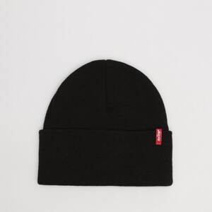 Levi's Slouchy Red Tab Beanie Čierna EUR ONE SIZE