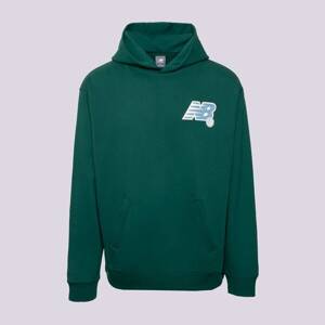 New Balance S Kapucňou Athletics Relaxed League Zelená EUR L
