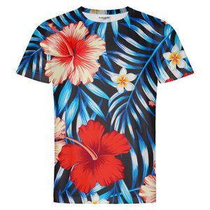 Flowers T-shirt – Black Shores - L