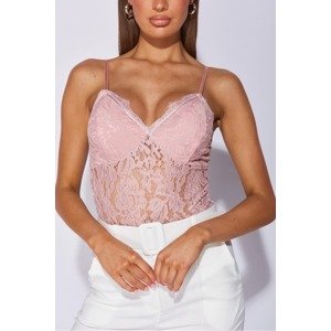Staroružové čipkované body Veľkosť: XS