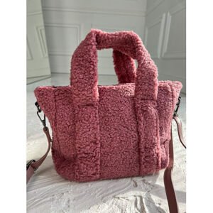 Dámska teddy kabelka ARNIKA veľkosť:  farba: pink