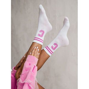 Biele dámske ponožky CILA veľkosť: 37-41