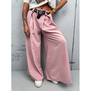 Elegantné palazzo nohavice s opaskom BRENDA veľkosť: one size