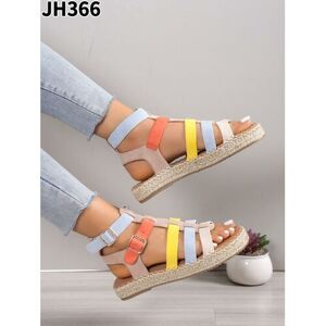 Farebné dámske sandále VENICE veľkosť: 38
