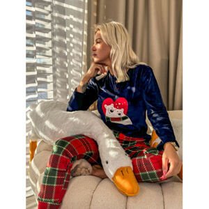 Dámske flísové pyžamo POLAR BEAR veľkosť: M