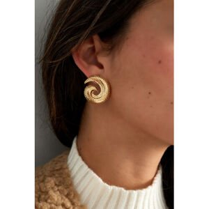 Náušnice+ farba: gold