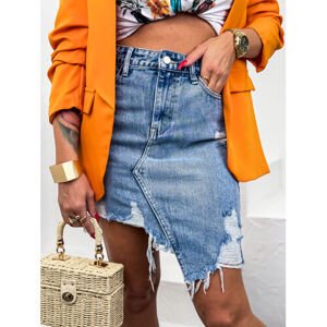 Roztrhaná denim sukňa AVERY veľkosť: 40/L