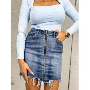 Denim sukňa na zips DENISA veľkosť: 40/L