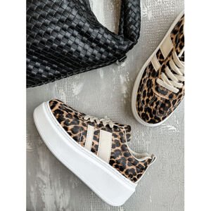 Leopardie platformové tenisky MAVELLE veľkosť: 40