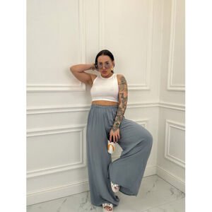 Palazzo nohavice s gumeným pásom NOWUM veľkosť: one size