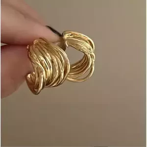 Náušnice farba: gold