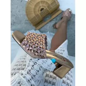 Sandále zdobené kamienkami LAURA veľkosť: 37