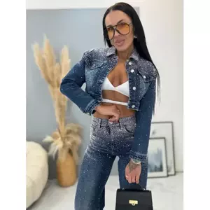 Dvojdielny denim komplet SARA veľkosť: S