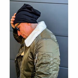Čierna pánska čiapka + farba: black